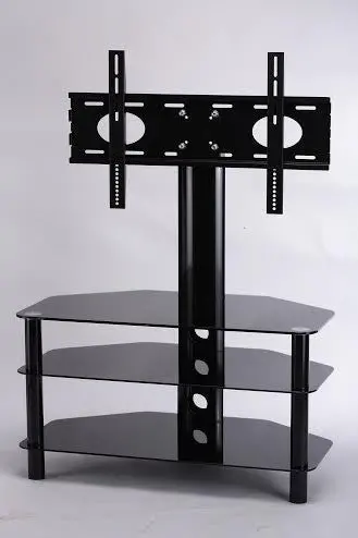 Glass Tv Stand With Mount 1