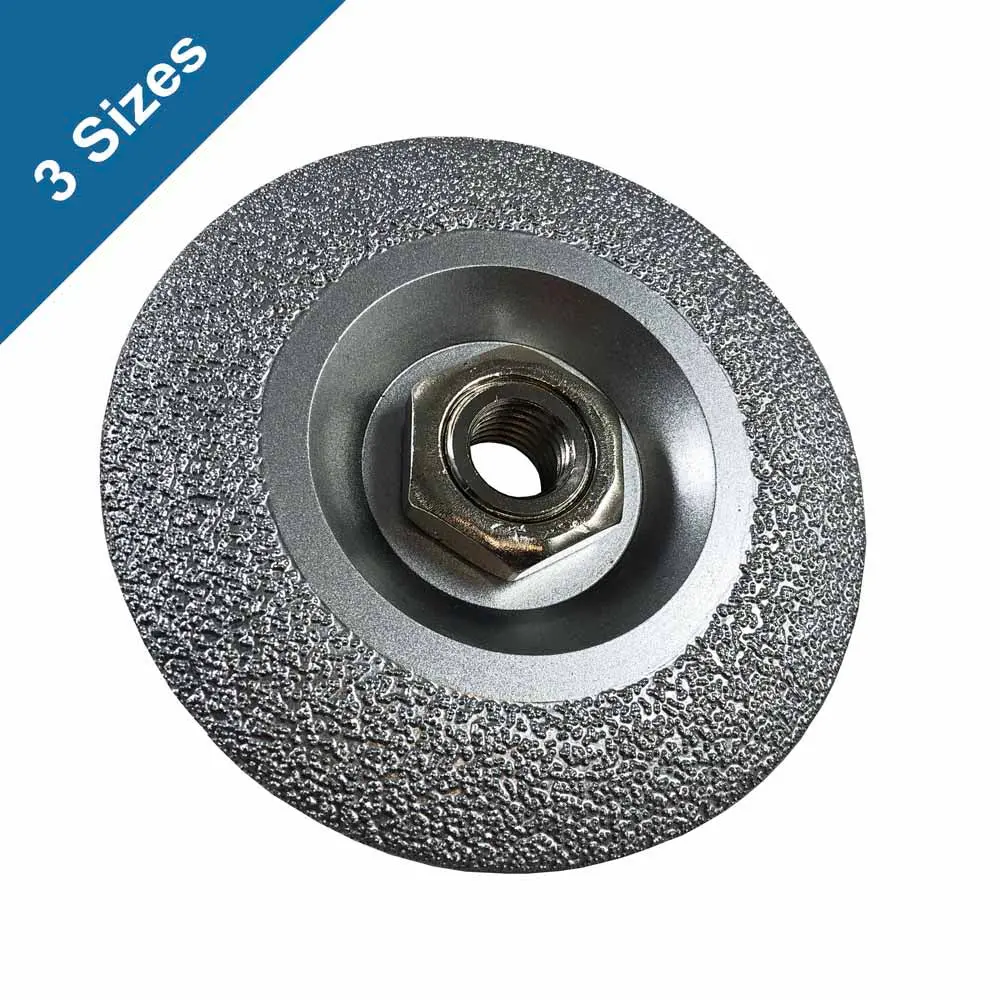 Vacuum Brazed Diamond Grinding Wheels (3 Sizes) 1