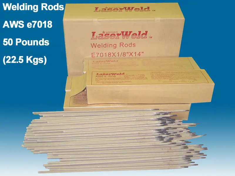 Welding Rods E7018 1/8", 50 Lb Box. Welding Sticks 1