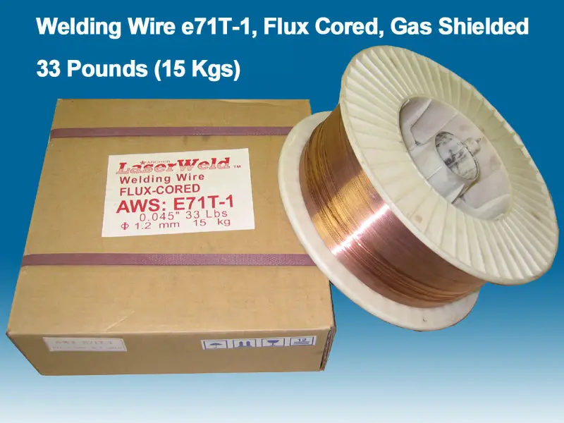 Welding Wire E71t-1 0.045" (1.2 Mm), 33 Lb Spool 1