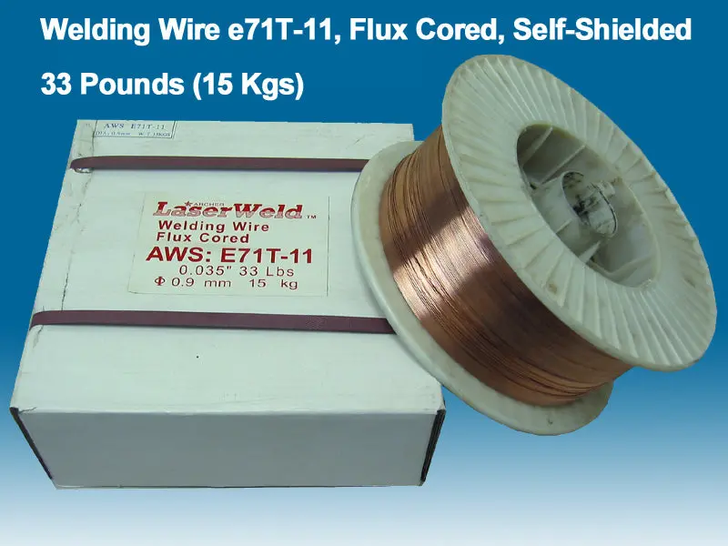 Welding Wire E71t-11 0.035" (0.9 Mm), 33 Lb Spool 1