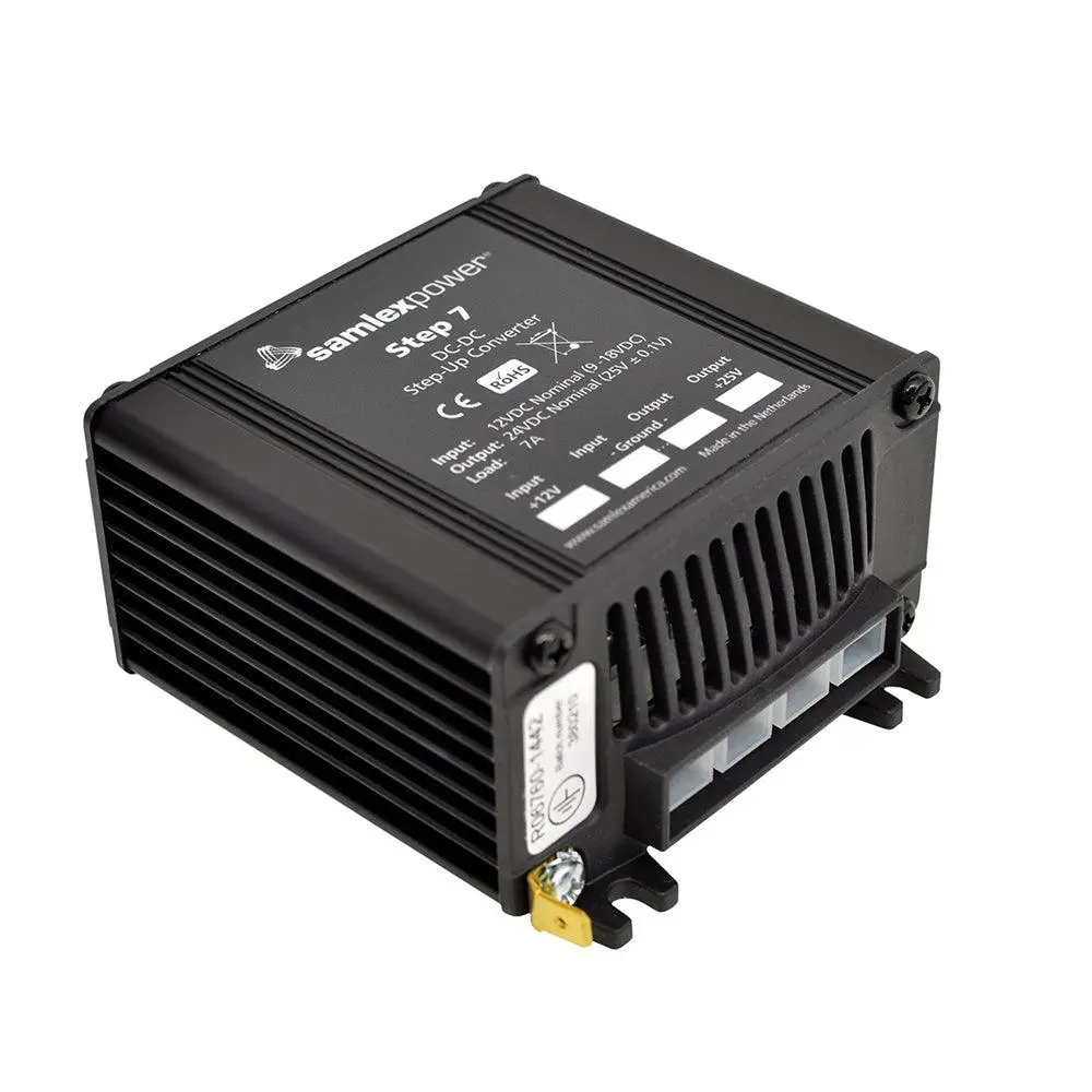 Samlex Step-Up Dc-Dc Converter - 7A - 9-18V Input - 24V Output [Step7] 1