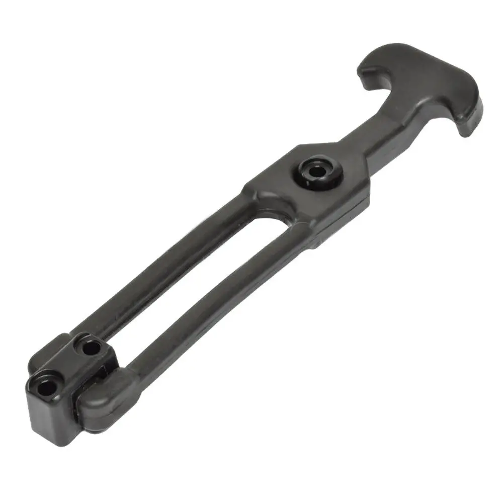 Southco T-Handle Latch W/Keeper - Pull Draw Front Mount Black Flexible Rubber [F7-73] 1