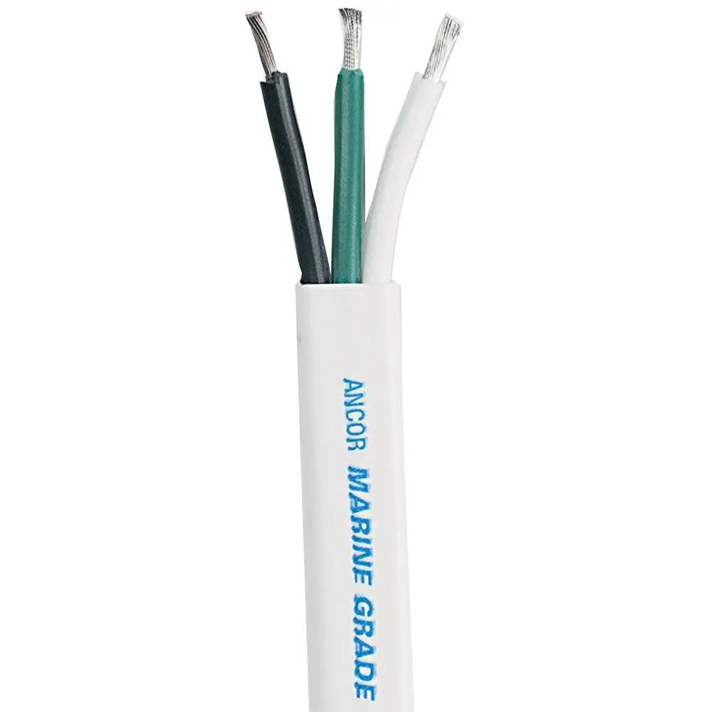 Ancor White Triplex Cable - 14/3 Awg - 500 [131550] 1