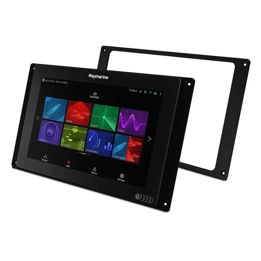 Raymarine C12x/E12x To Axiom Adapter Plate To Existing Fixing Holes [A80528] 1