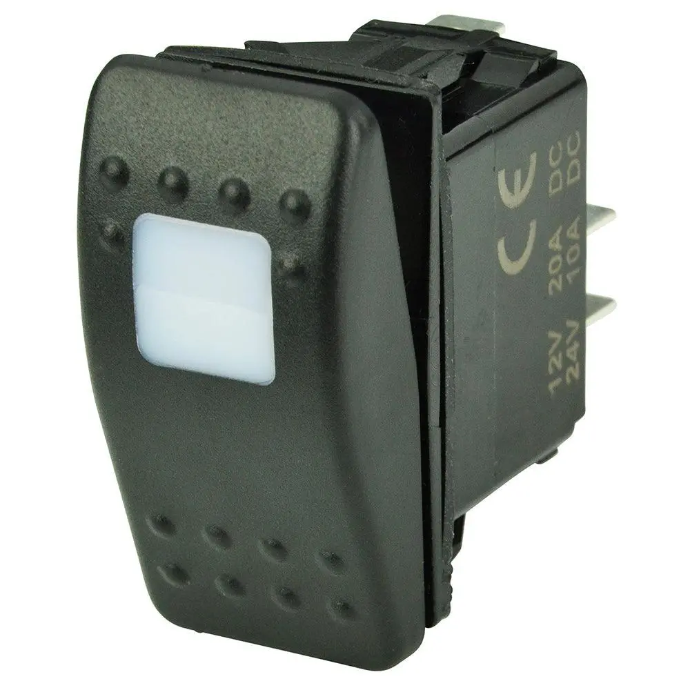 Bep Spst Contura Switch - 1-Amber Led - Off/On [1001801] 1