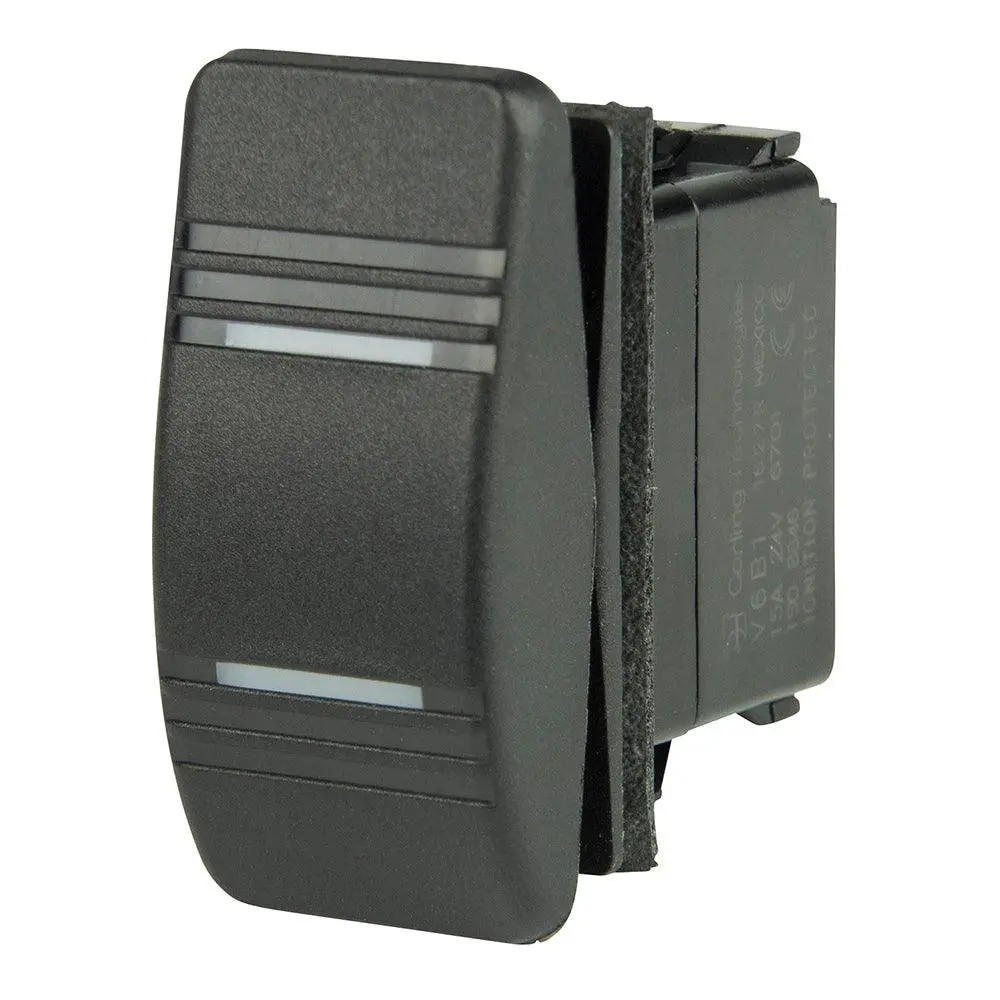 Bep Spdt Contura Switch - 2-Amber Leds - On/Off/On [1001803] 1
