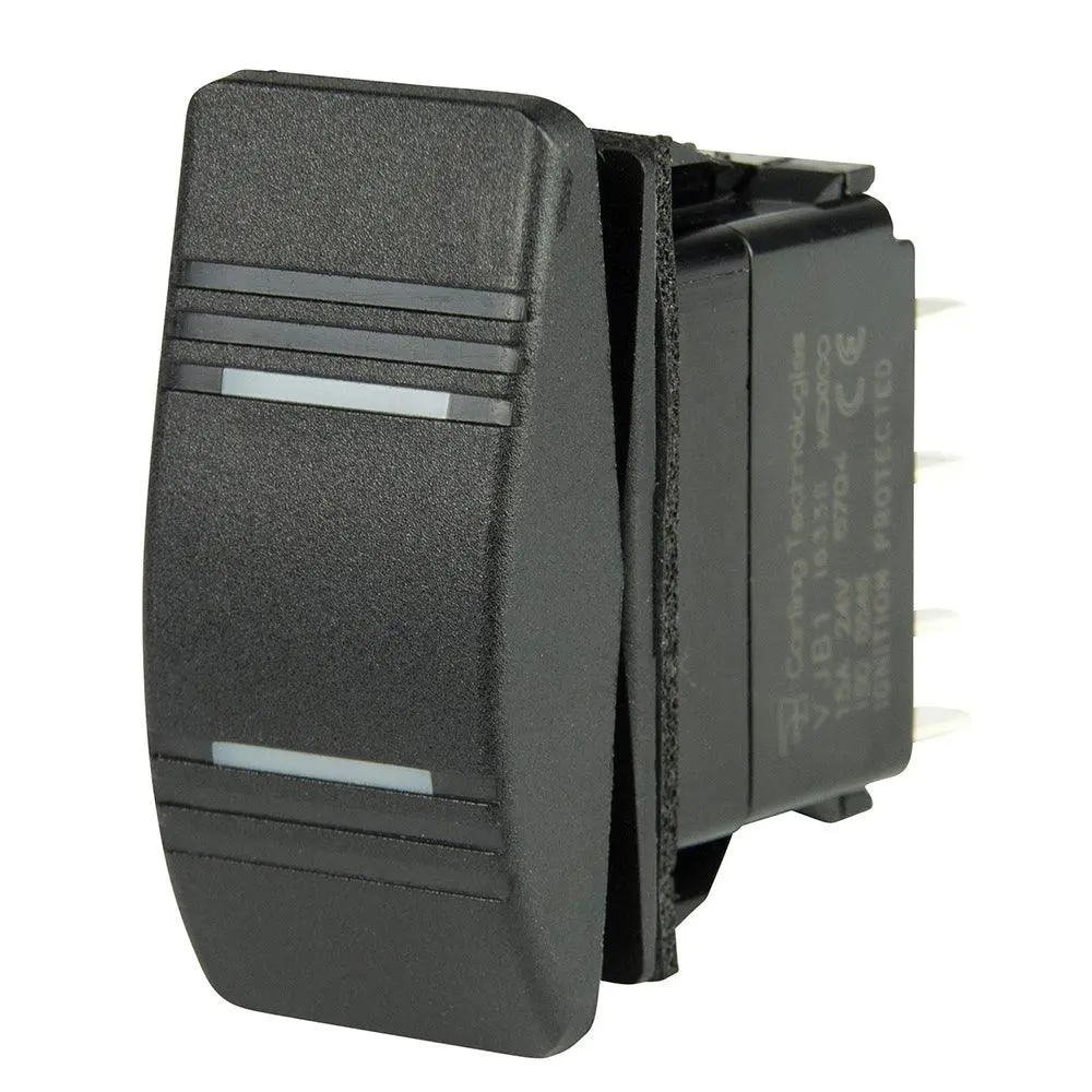 Bep Dpdt Contura Switch - 2-Amber Leds - On/Off/On [1001808] 1