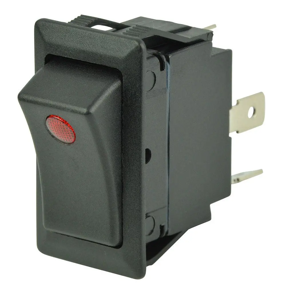 Bep Spst Rocker Switch - 1-Led - 12V/24V - On/Off [1001714] 1