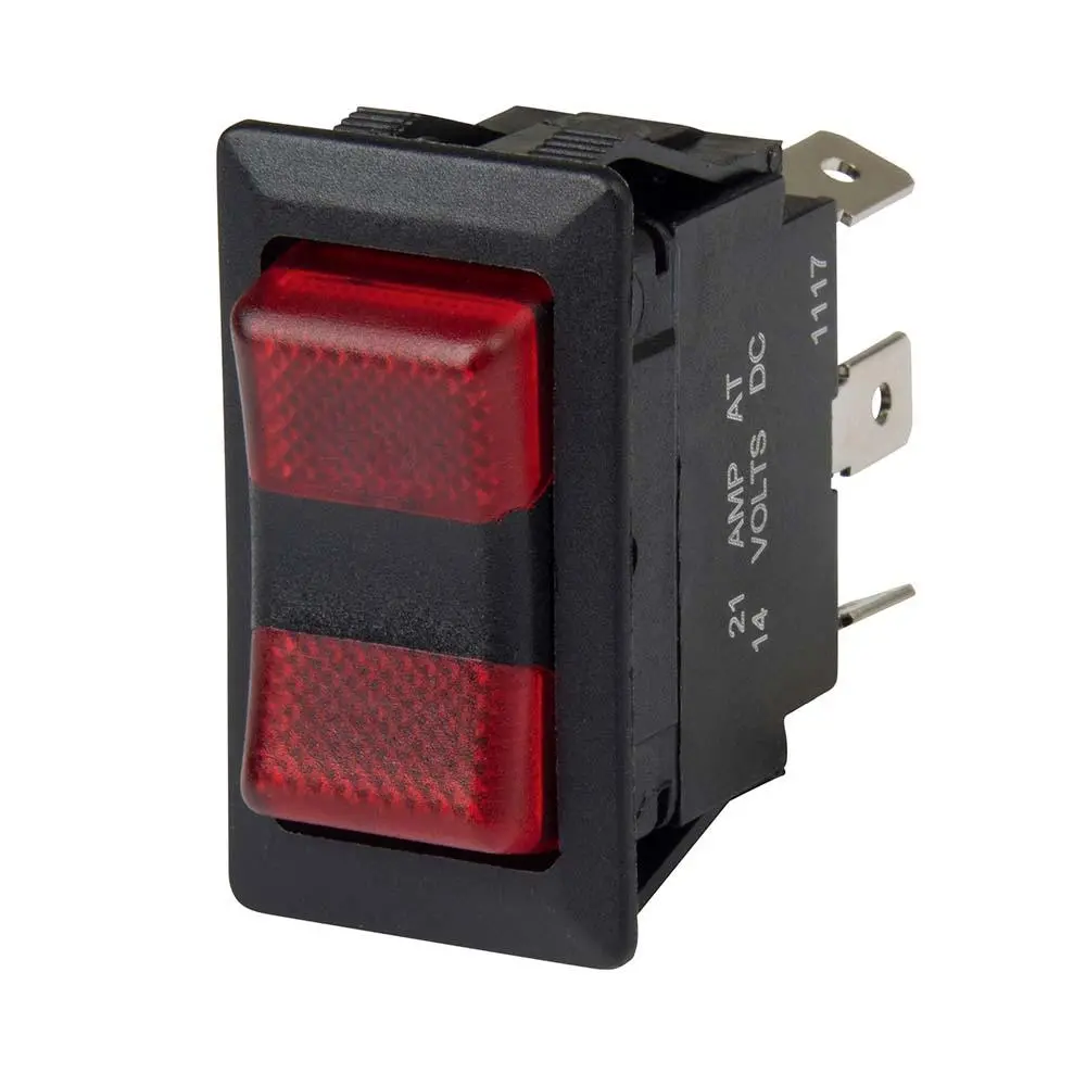 Bep Spdt Rocker Switch - 2-Leds - 12V/24V - On/Off/On [1001715] 1