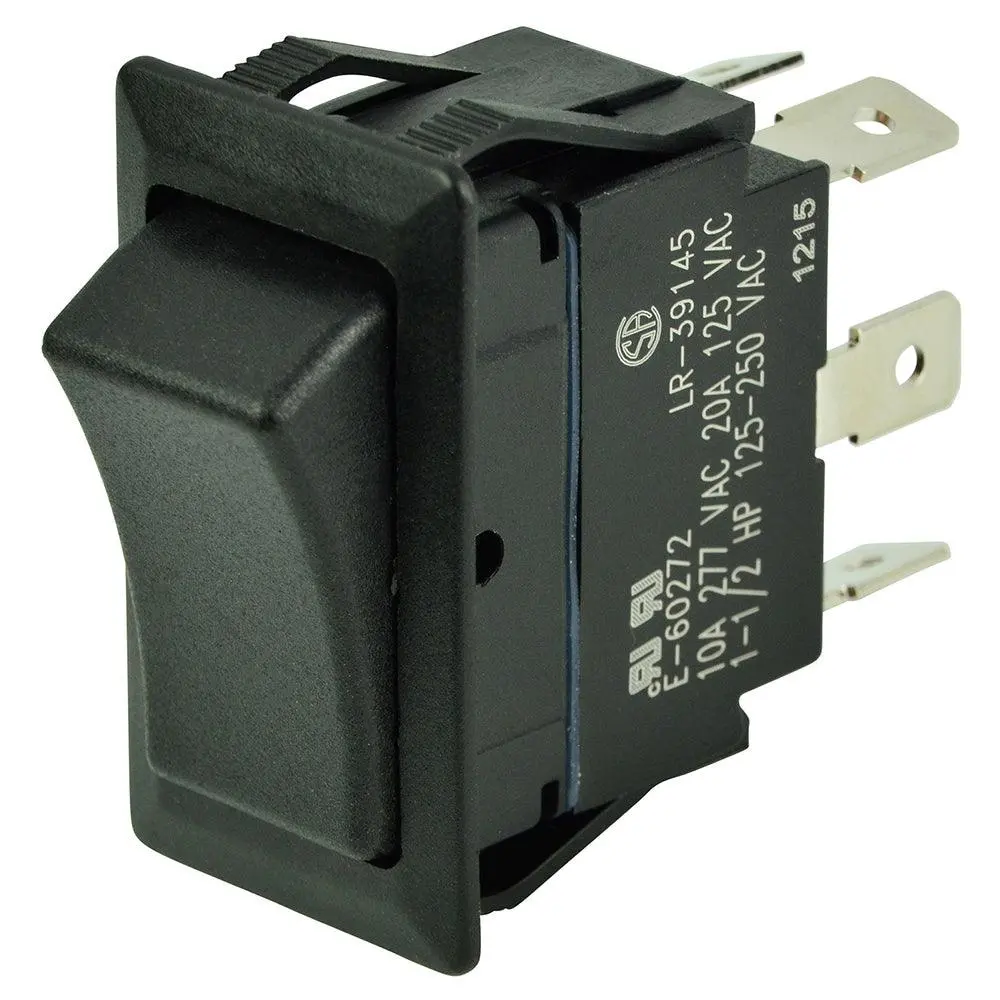 Bep Dpdt Rocker Switch - 12V/24V - On/Off/On [1001712] 1