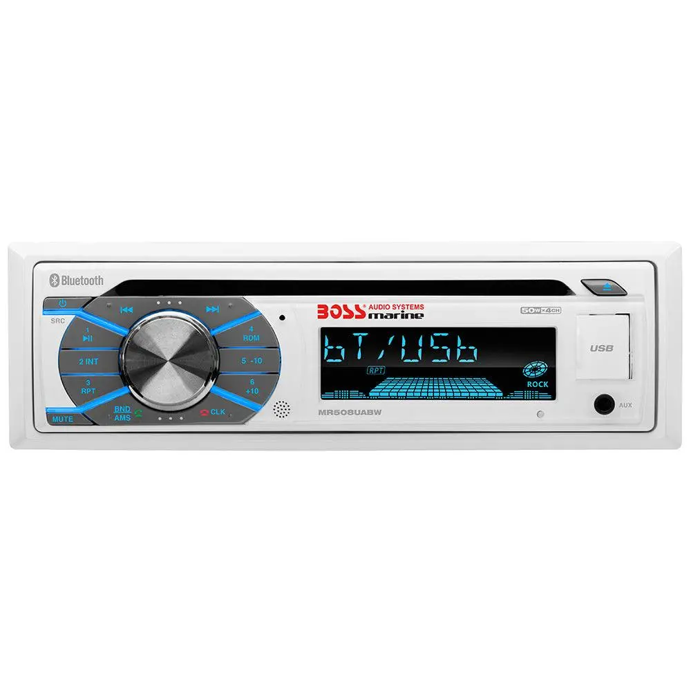 Boss Audio Mr508uabw Marine Stereo W/Am/Fm/Cd/Bt/Usb [Mr508uabw] 1
