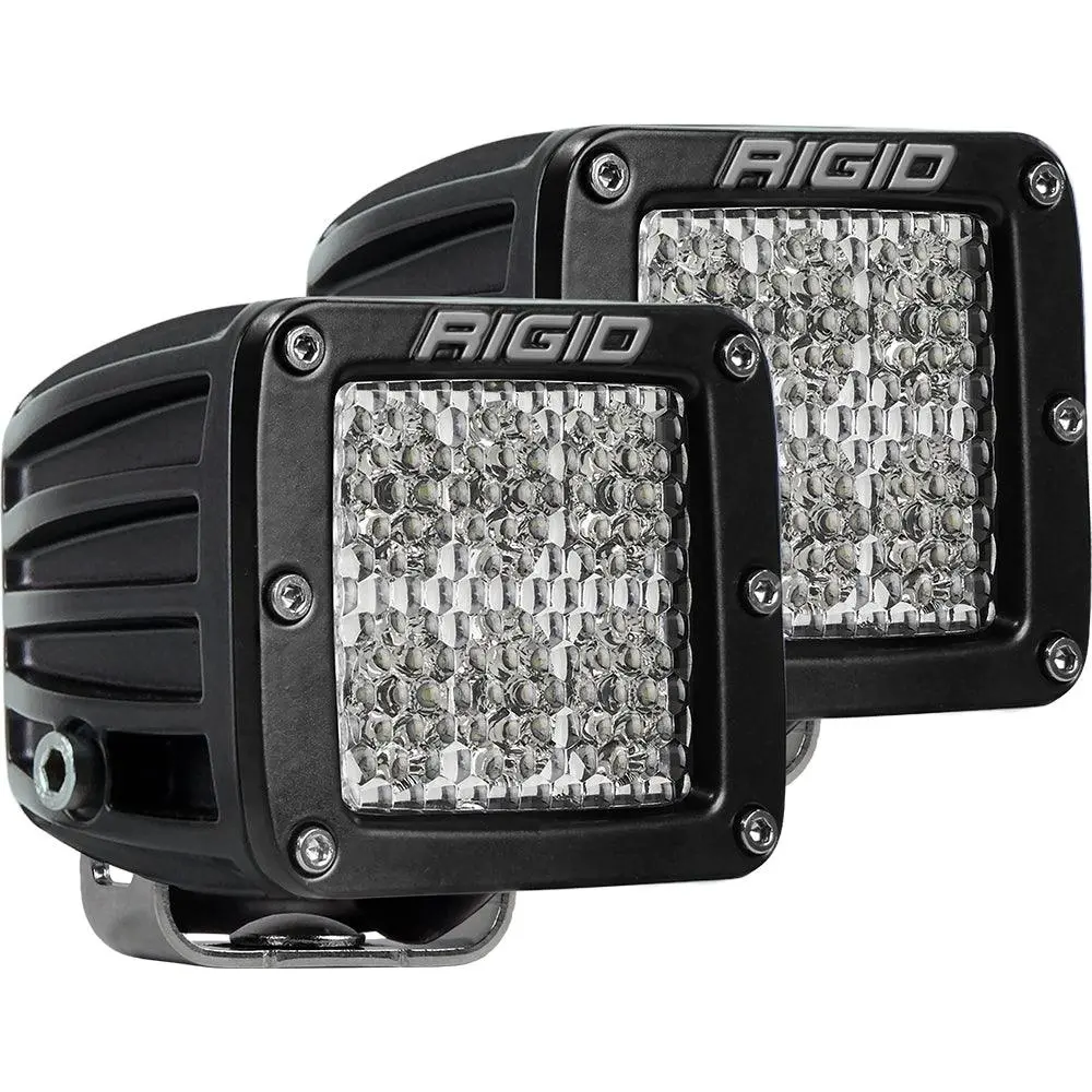 Rigid Industries D-Series Pro Specter-Diffused Led - Pair - Black [502513] 1