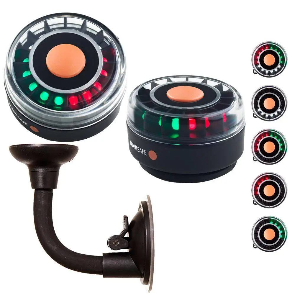 Navisafe Portable Navilight 2Nm - Tricolor W/Bendable Suction Cup Mount [305Kit2] 1