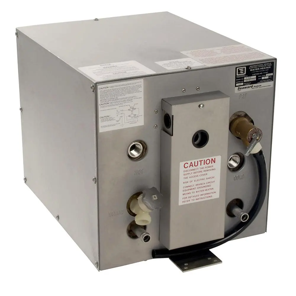 Whale Seaward 6 Gallon Hot Water Heater W/Front Heat Exchange - Galvanized Steel - 240V - 1500W [F650] 1
