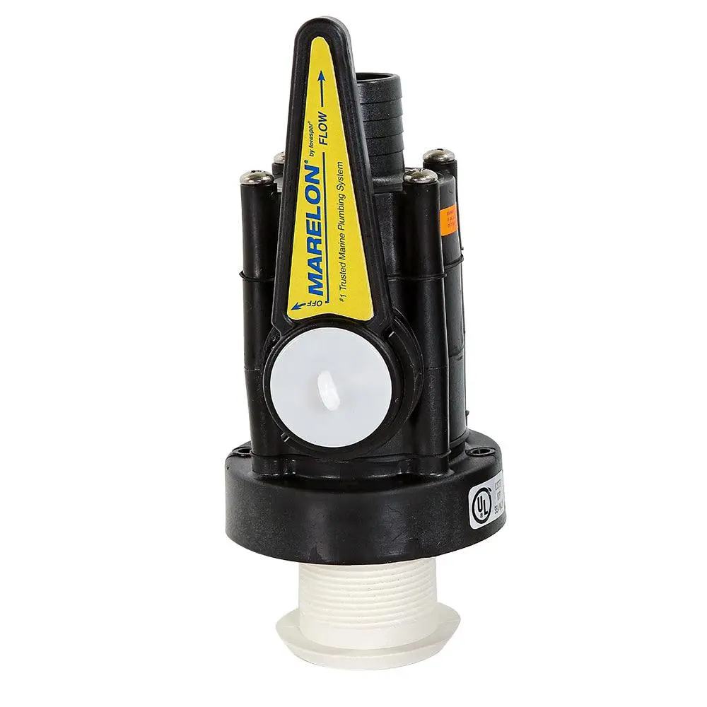 Forespar Marelon Full-Flow Seacock  1/2" Mushroom Through-Hull [904042Abyc] 1