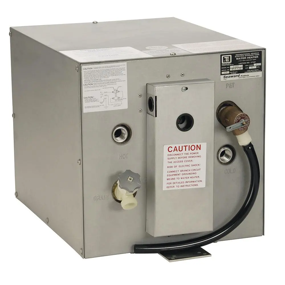 Whale Seaward 6 Gallon Hot Water Heater W/Rear Heat Exchanger - Galvanized Steel - 240V - 1500W [S650] 1
