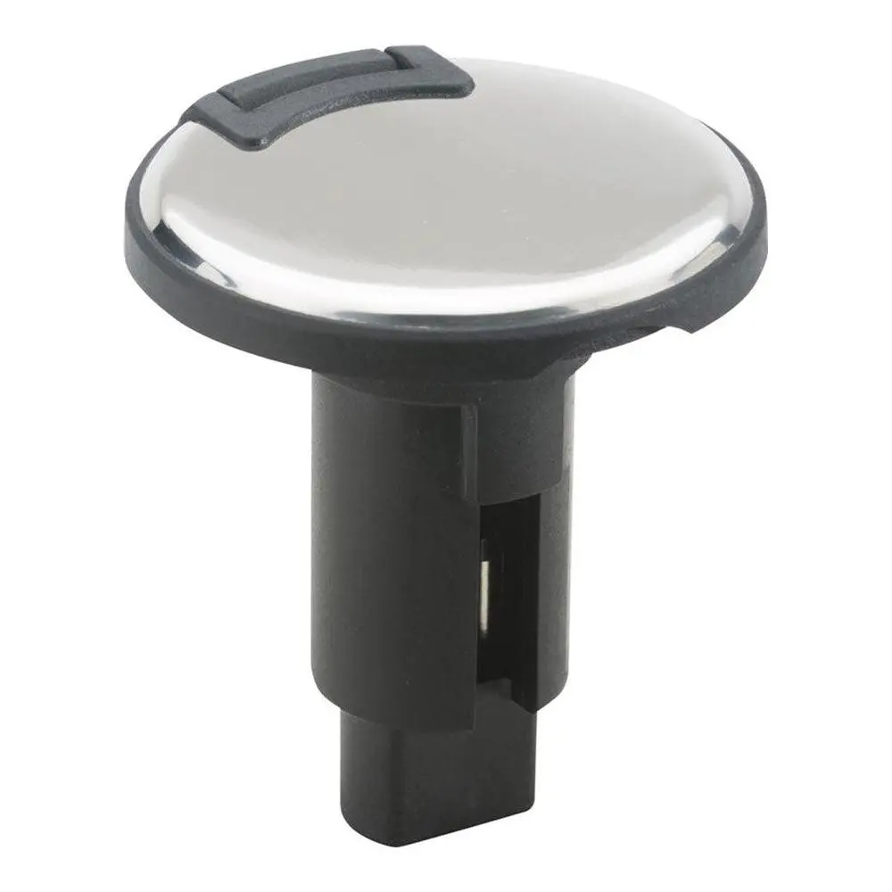 Attwood Lightarmor Plug-In Base - 2 Pin - Stainless Steel - Round [910R2psb-7] 1