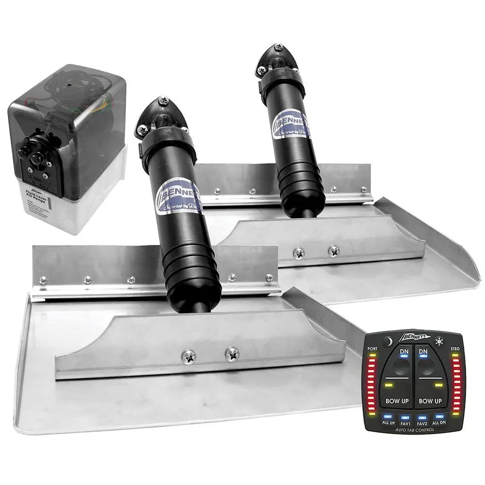 Bennett 129Atp Hydraulic Trim Tab Complete Kit W/Auto Trim Pro [129Atp] 1