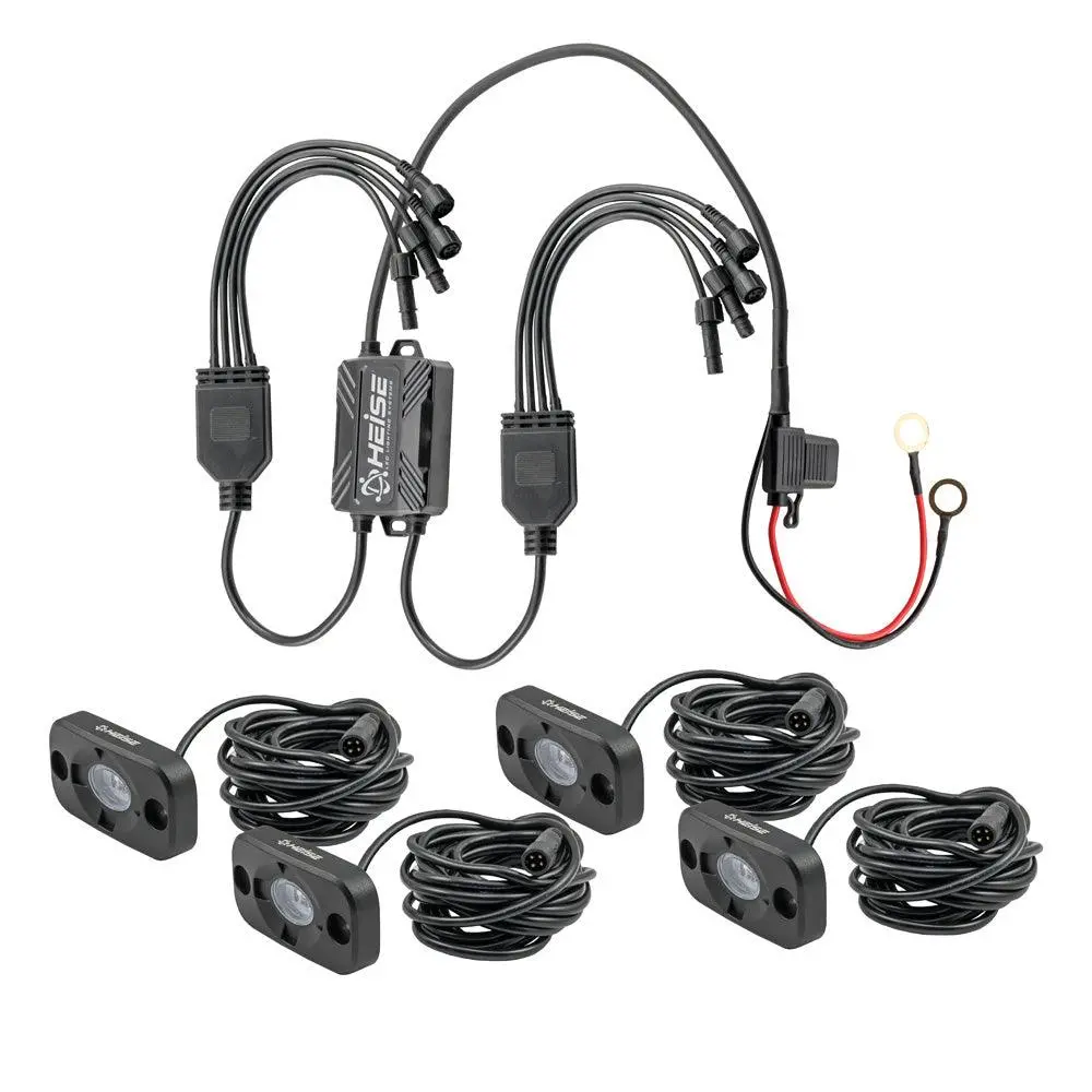 Heise Rgb Accent Lighting Kit - 4 Pack [He-4Tlrgbk] 1