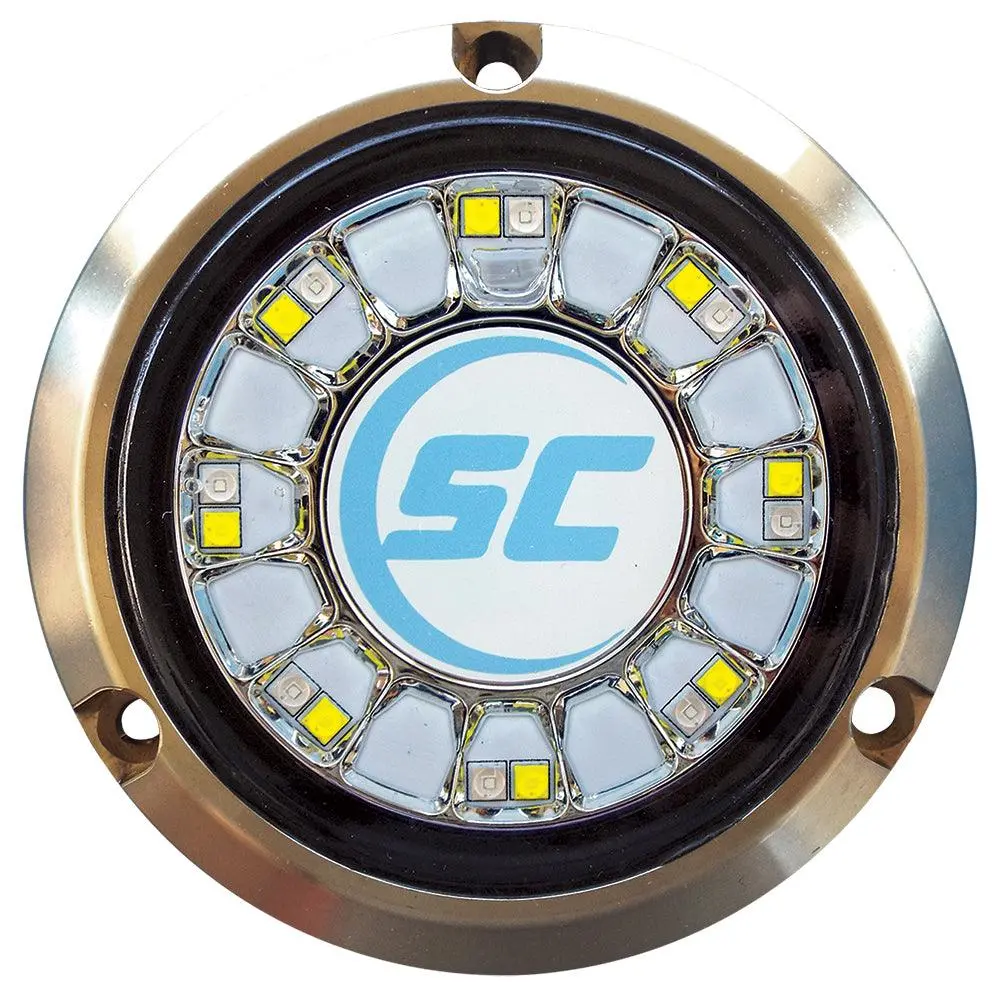 Shadow-Caster Blue/White Color Changing Underwater Light - 16 Leds - Bronze [Scr-16-Bw-Bz-10] 1