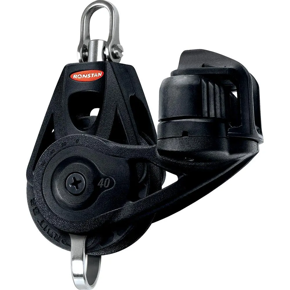 Ronstan Series 40 Ball Bearing Orbit Block - Single - Becket - Cleat - Swivel Head [Rf45130] 1