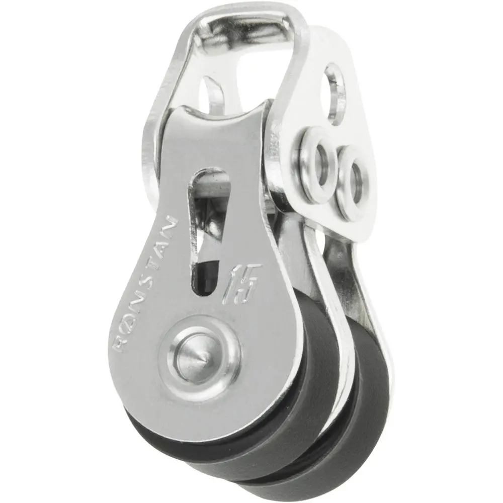 Ronstan Series 15 Ball Bearing Utility Block - Double, Loop Head [Rf15202] 1