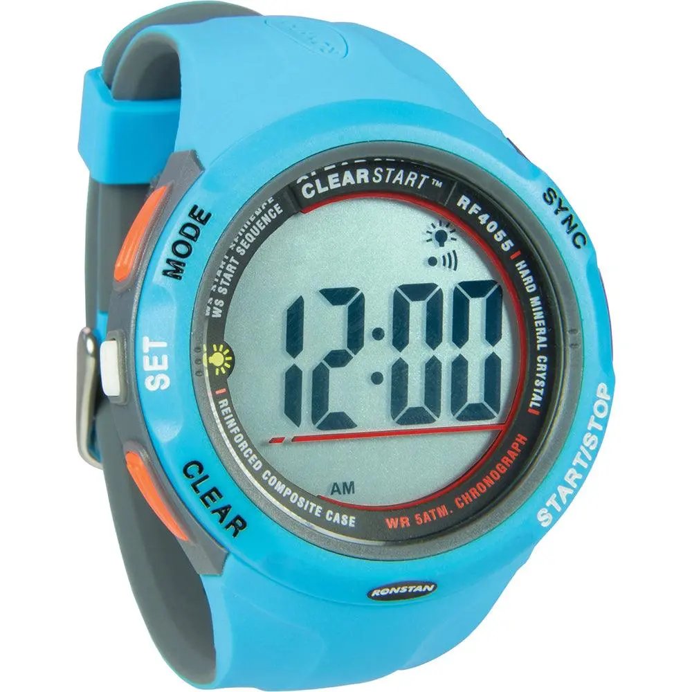 Ronstan Rf4055 Clearstart 50Mm Sailing Watch - Blue/Grey [Rf4055b] 1