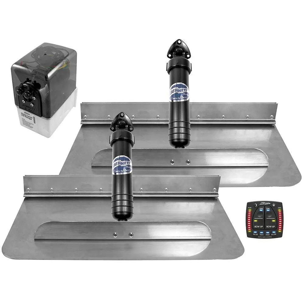 Bennett 2412Atp 24 X 12 Hydraulic Trim Tabs W/Atp [2412Atp] 1