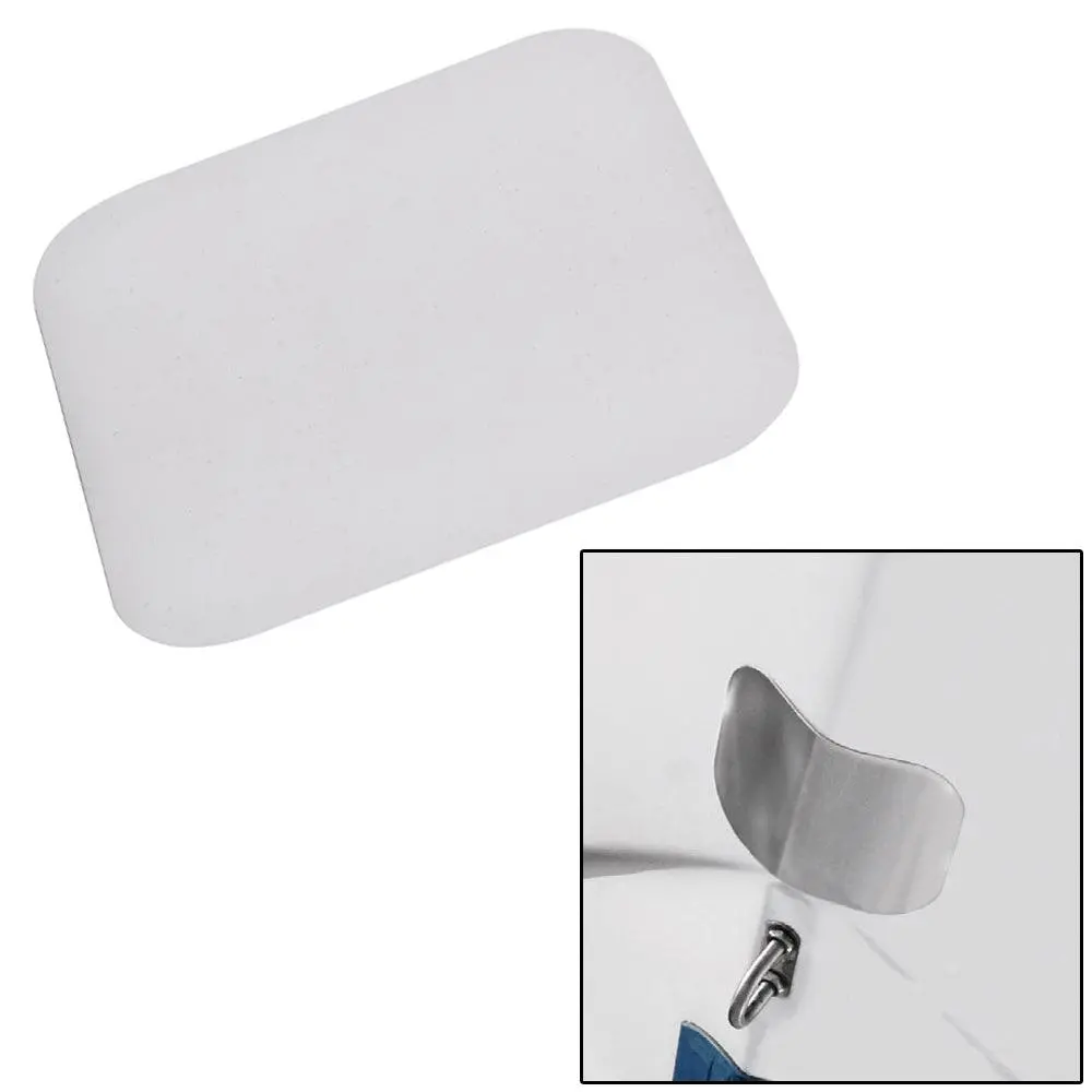 Megaware Scuffbuster Standard - 5.75" X 4.5" - Solid Bowguard - 22G - Stainless Steel [02637] 1