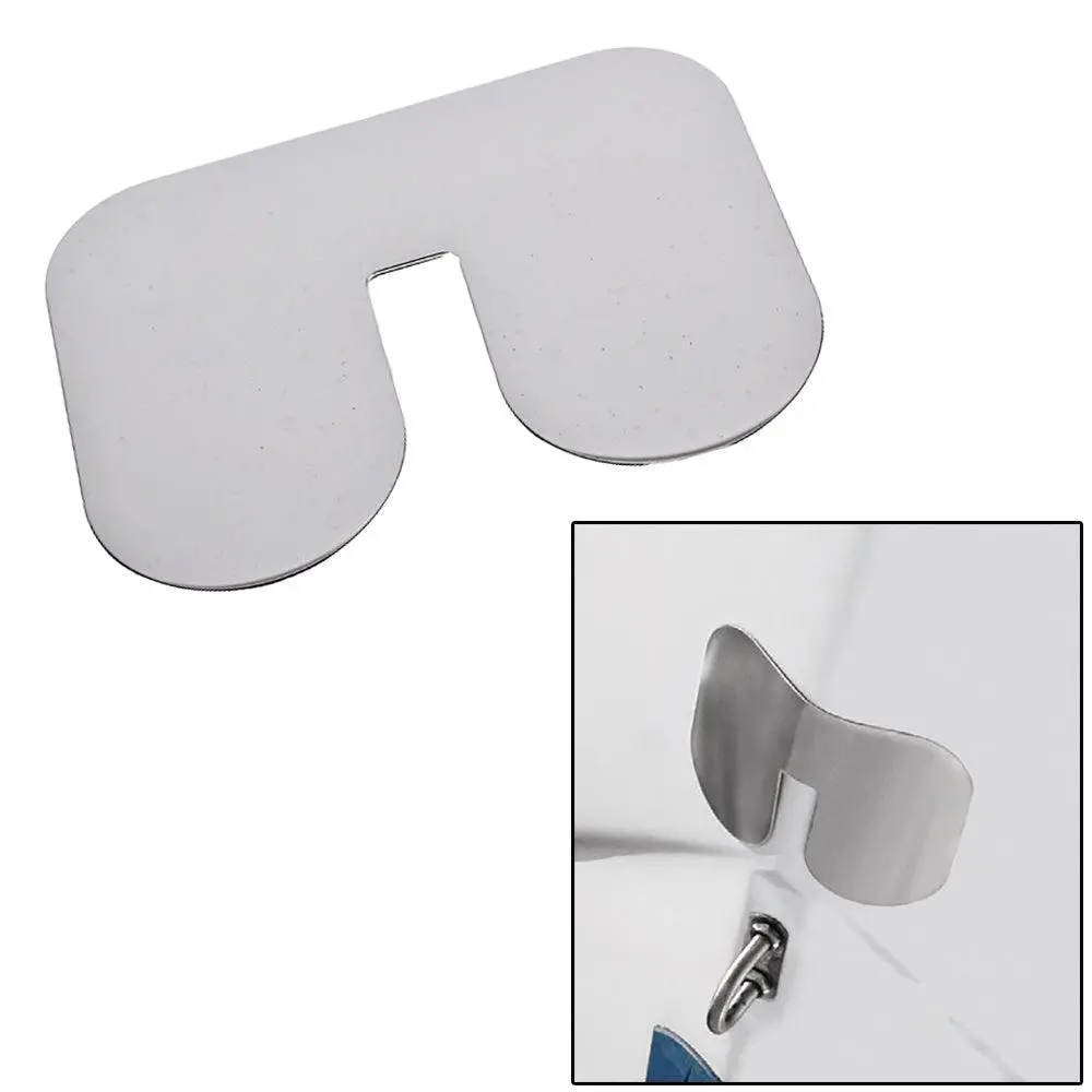 Megaware Scuffbuster Standard With Notch - 5.75" X 4.5" - Notched Bowguard - 22G - Stainless Steel [02638] 1
